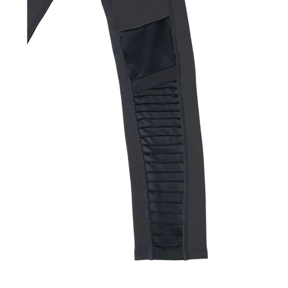 Alo Yoga Leggings Size S Moto Activewear High-Waisted Charcoal Gray Womens Small - Picture 9 of 9